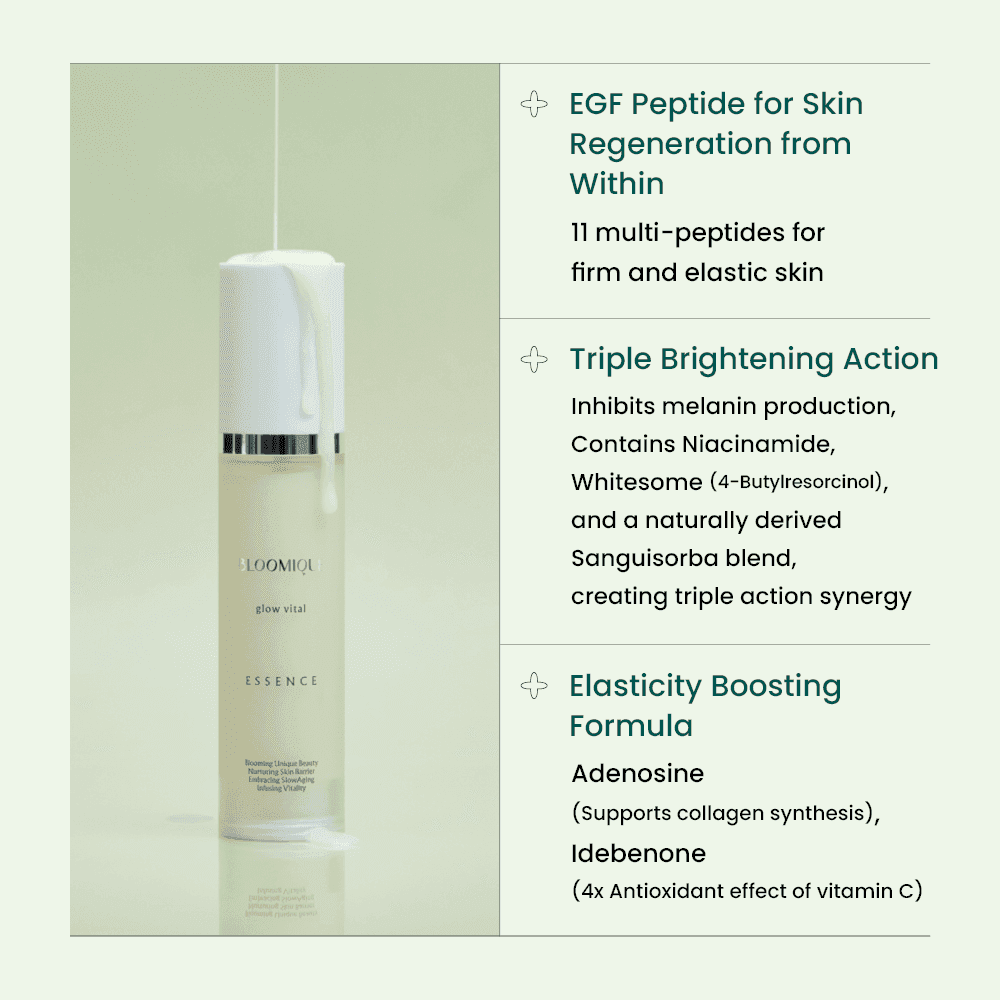BLOOMIQUE Glow Vital Essence 6