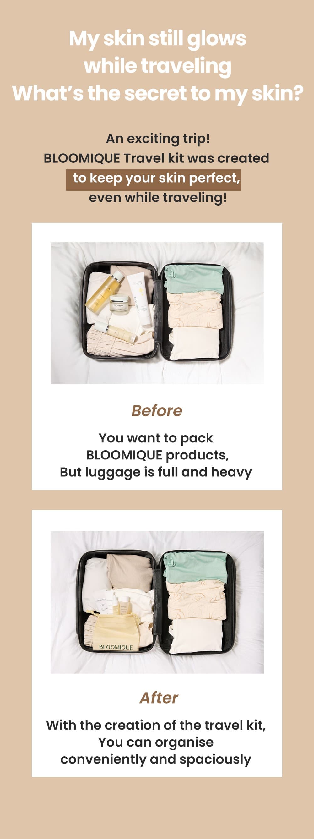 BLOOMIQUE Travel Kit 2