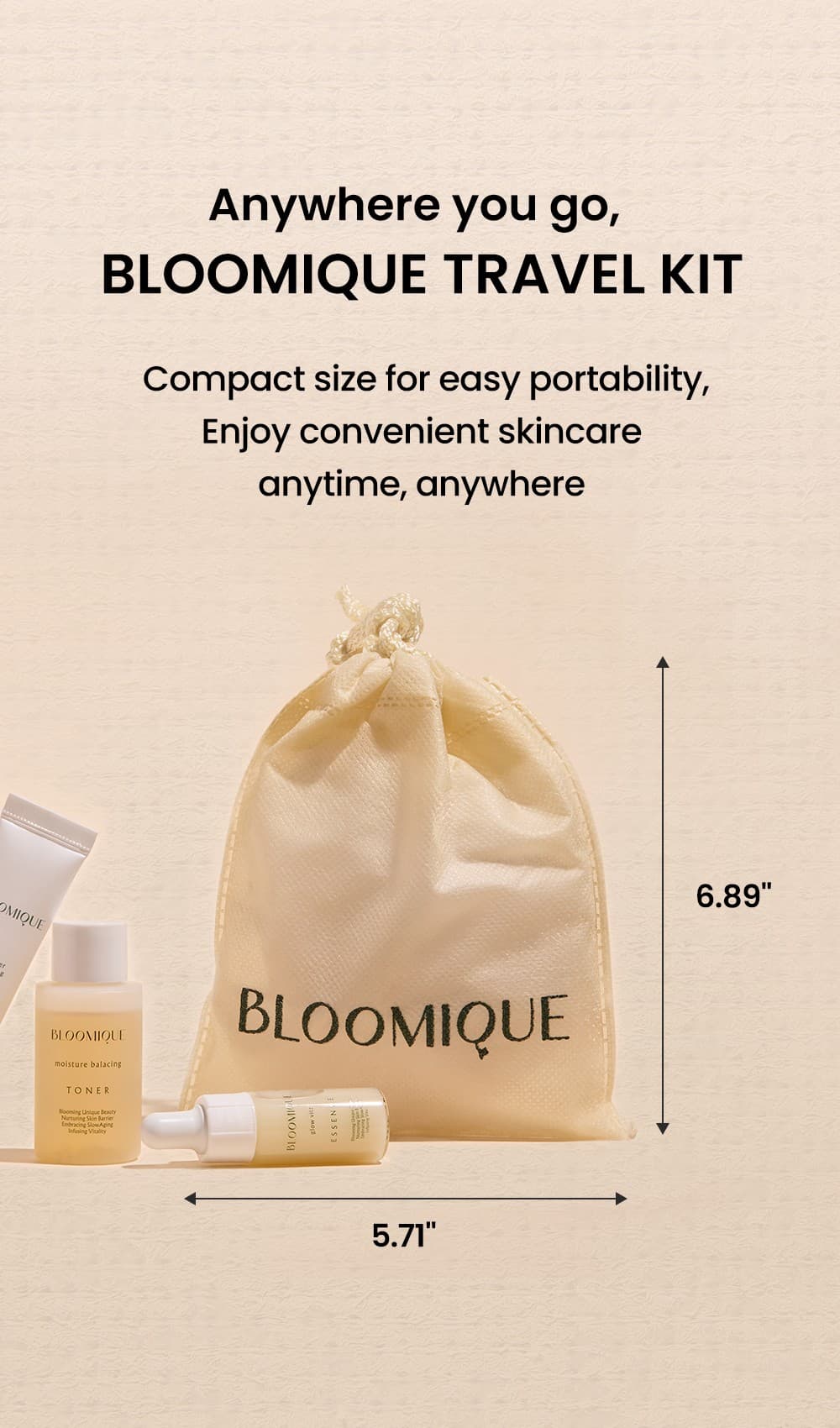 BLOOMIQUE Travel Kit 4
