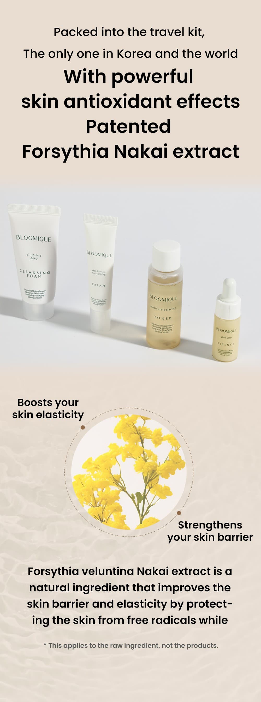 BLOOMIQUE Travel Kit 5
